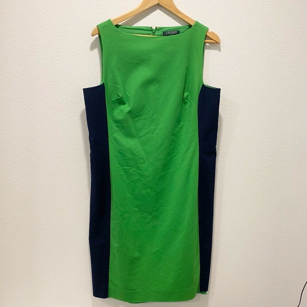 Ralph Lauren Women Midi Shift Dress - 14